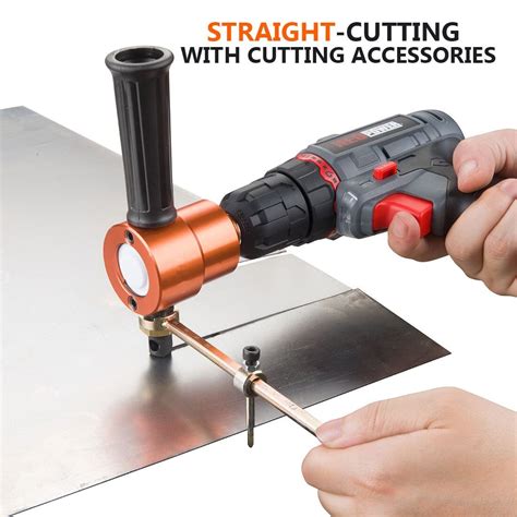 sheet metal nibbler drill attachment review|hand held sheet metal nibbler.